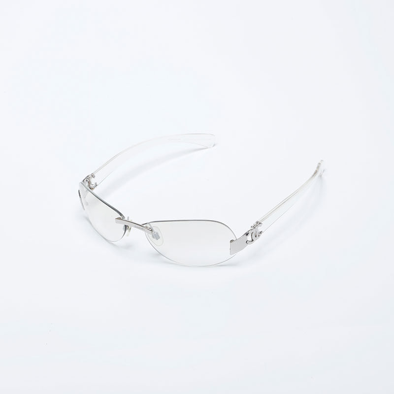 CHANEL☆サングラス　リムレス　クリアフレーム 透明感を感じるリムレスサングラス｜シャネル（CHANEL