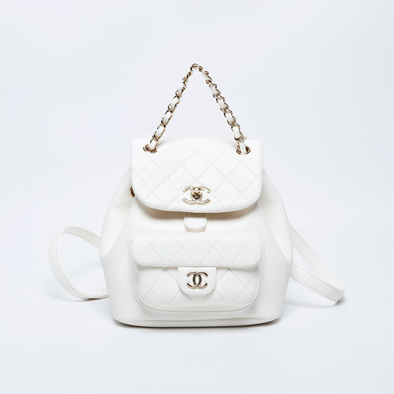 chanel white leather backpack CHANEL Duma Mini Backpack/Daypack WS10020 Color:Metallic Blue & Black Back Giant Bluefin Wicked Tuna Download