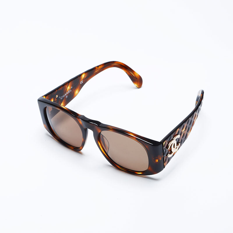 小物 CHANEL Coco Mark Matelasse Sunglasses Chanel CHANEL Matelasse Coco Mark Sunglasses Brown WS10059