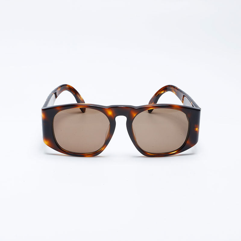 小物 CHANEL sunglasses vintage matelasse coco Chanel CHANEL Matelasse Coco Mark Sunglasses Brown WS10059