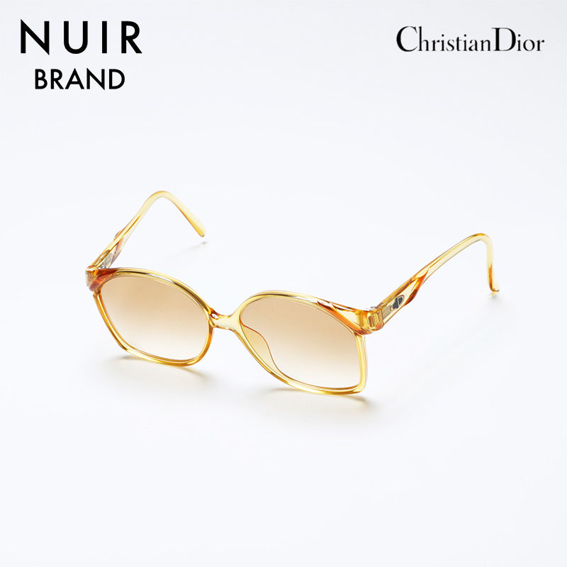 Christian Dior Butterfly Clear Sunglasses Yellow WS10066