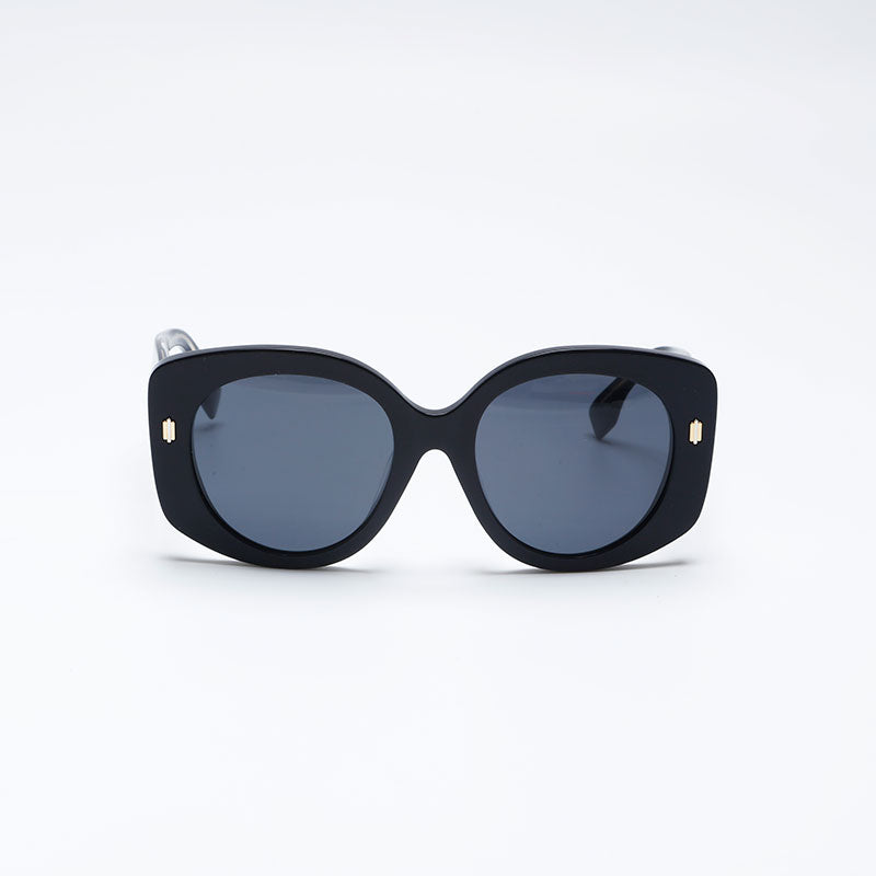 フェンディ FENDI ロゴ サングラス ブラック WS10067 – NUIR VINTAGE