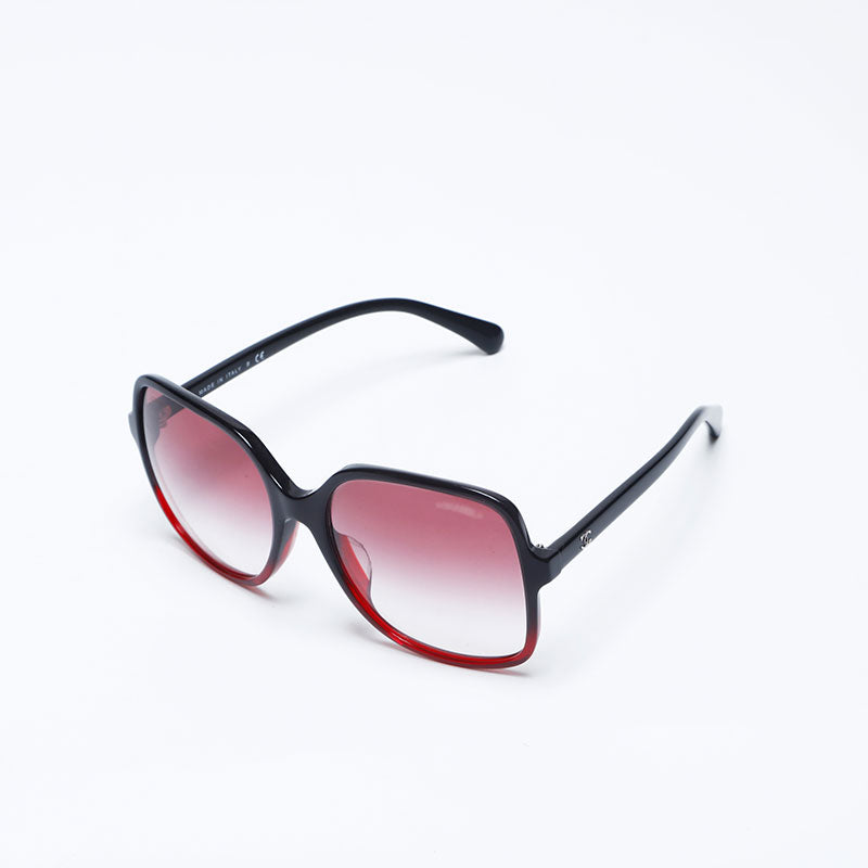 CHANEL Butterfly type sunglasses black WS10073 – NUIR VINTAGE