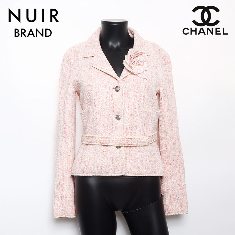 シャネル CHANEL 38 05C ココマーク ボタン カメリア ブローチ