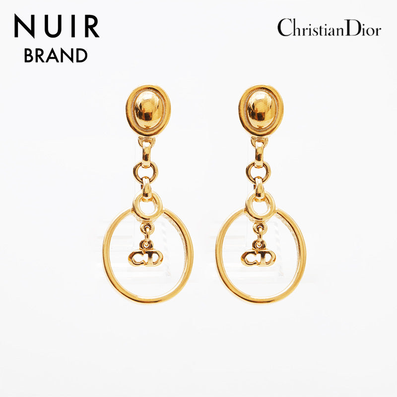 DIORビンテージアメジストイヤリング - イヤリング
