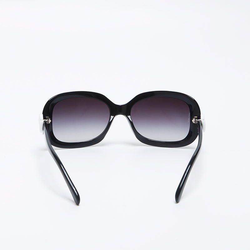 Chanel Coco Mark Ribbon Sunglasses Black WS10208 – NUIR VINTAGE