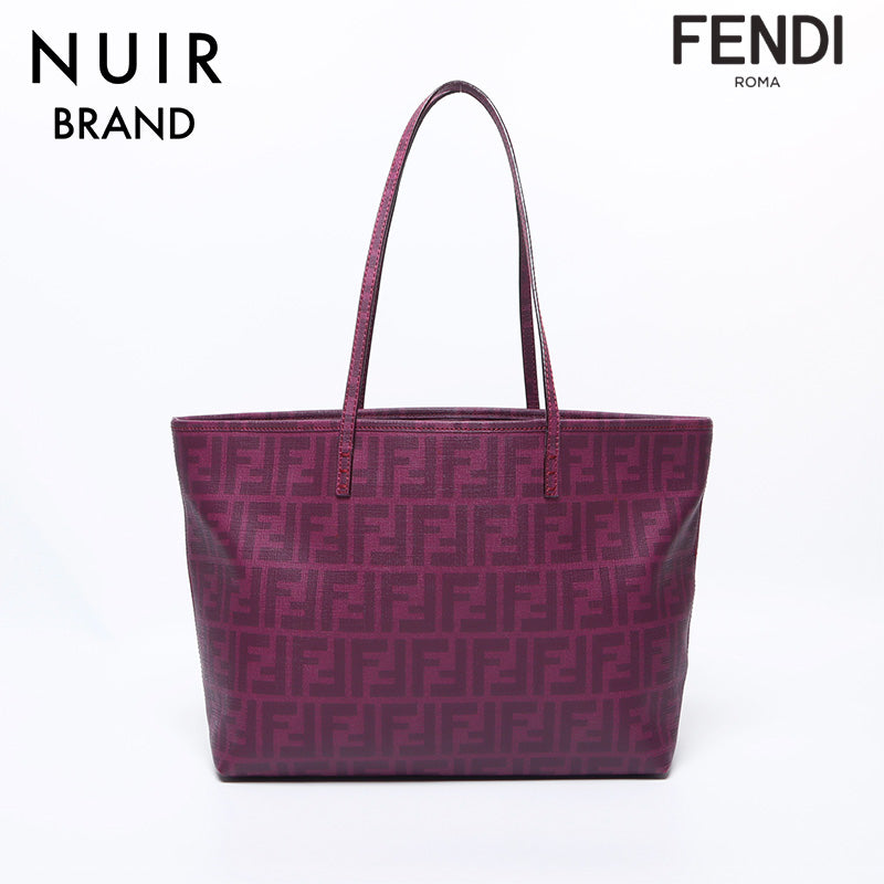 フェンディ FENDI ズッカ PVC トートバッグ ショルダーバッグ パープル WS10225 – NUIR VINTAGE