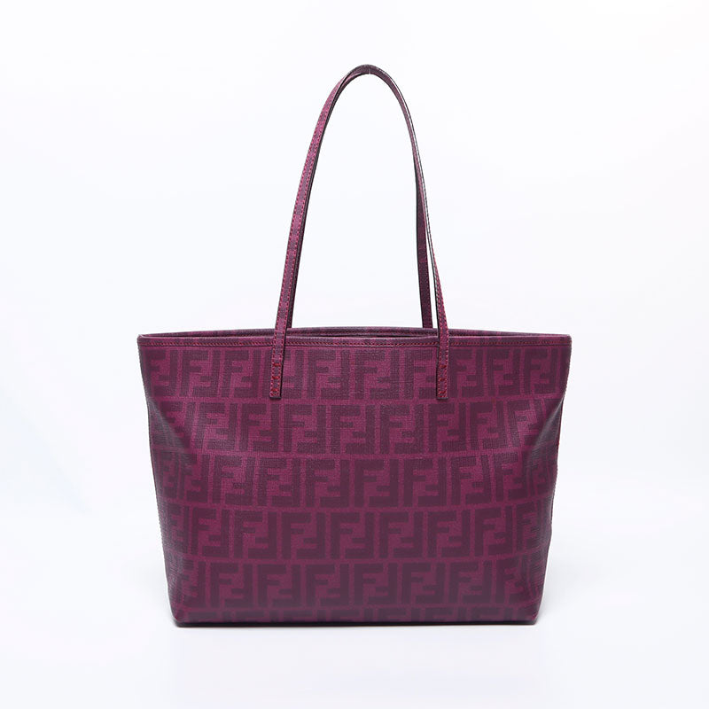 フェンディ FENDI ズッカ PVC トートバッグ ショルダーバッグ