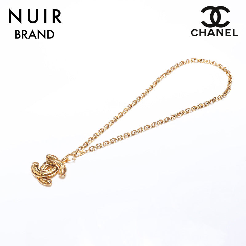 シャネル CHANEL 1990s デカココマーク マトラッセ チェーン