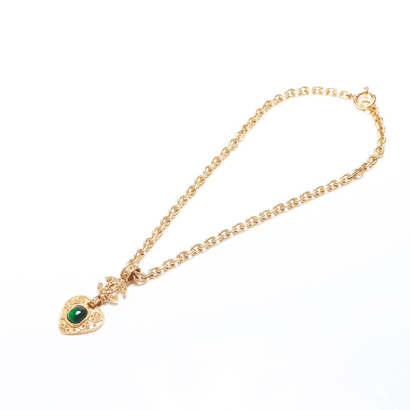 CHANEL ゴールドトーン チャーム シャネル CHANEL ネックレス ココマーク チョーカー B24P CHANEL