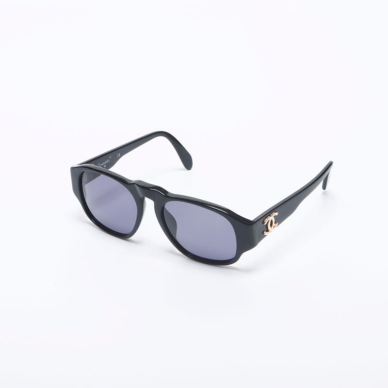 Chanel Coco Mark Sunglasses Black WS10252 – NUIR VINTAGE