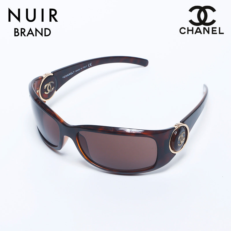 Chanel Coco Mark Ring Circle Sunglasses Brown WS10284 – NUIR