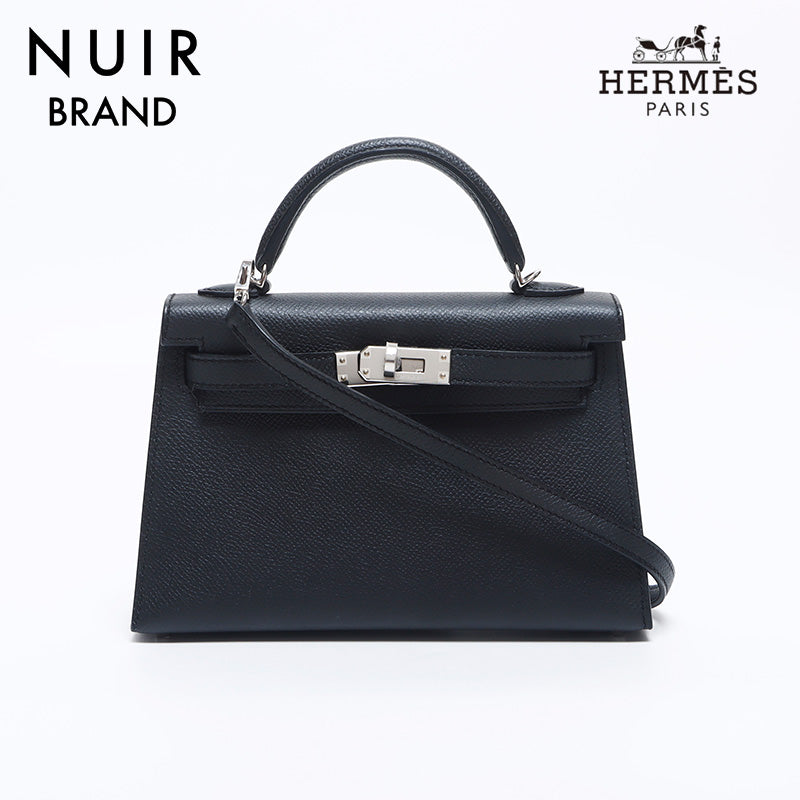 エルメス HERMES B刻印 ミニケリー2 19cm シルバー金具 ショルダー