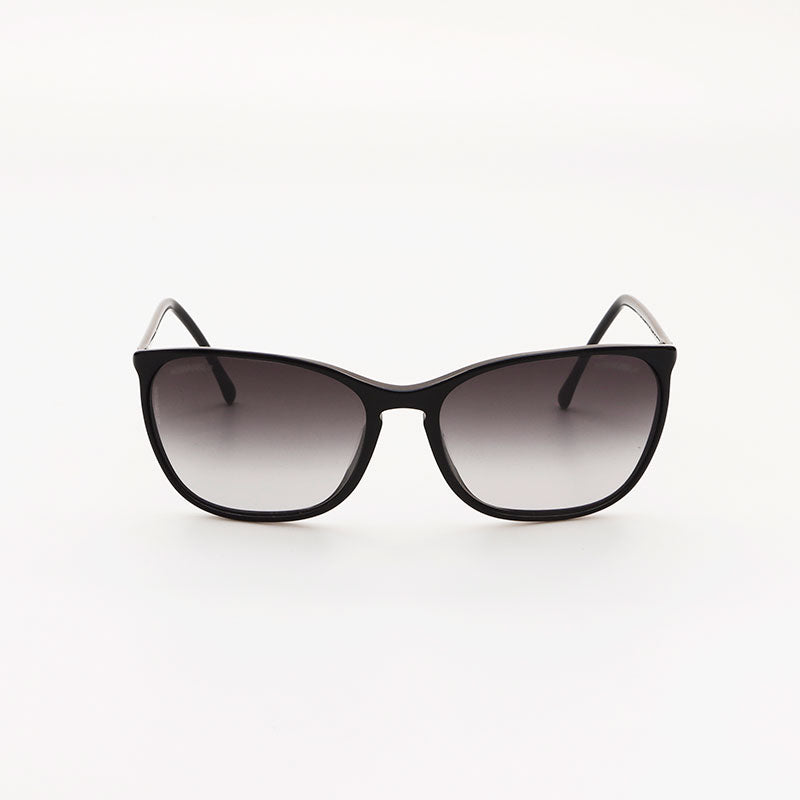 シャネル CHANEL ココマーク ロゴ サングラス ブラック WS10474 – NUIR