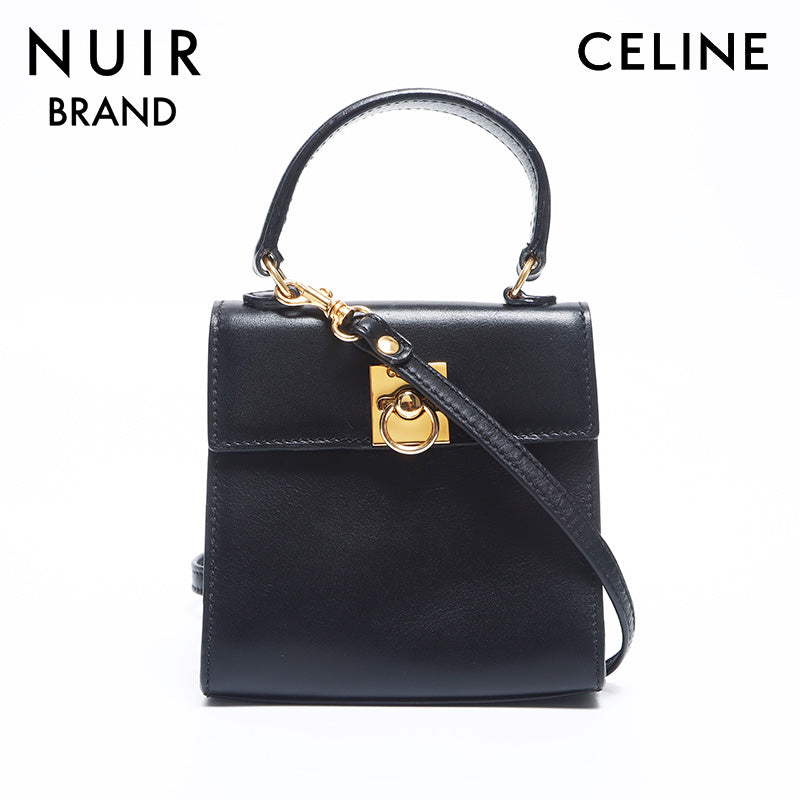 セリーヌ CELINE ミニ ガンチーニ ショルダーバッグ ブラック WS10626 – NUIR VINTAGE