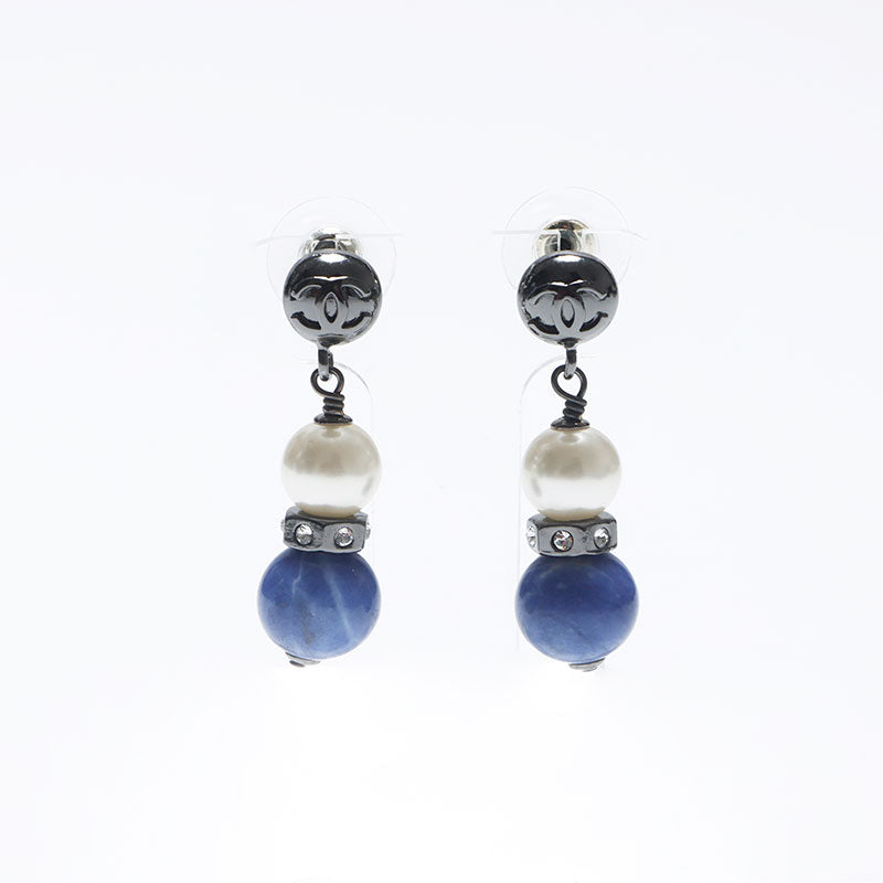 CHANEL シャネル　パールピアス CHANEL】シャネル パール×ゴールド CCロゴ ピアス 永遠の定番 (CHANEL