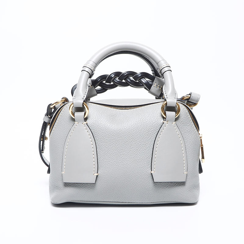 クロエ DARIA MEDIUM ショルダーバッグ 2WAY ダリア ブラック 美品】 Chloe / クロエ | DARIA ダリア クロコ型押し 2Way
