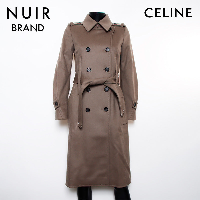 セリーヌ CELINE ウール ロング コート ベージュ WS10763 – NUIR VINTAGE
