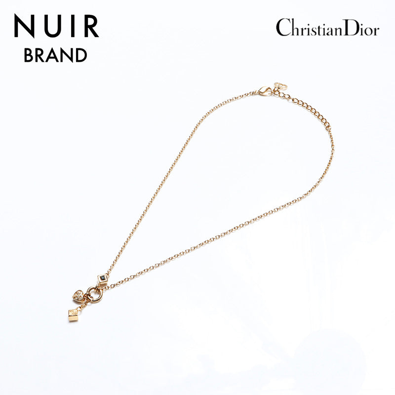 クリスチャンディオール Christian Dior ヴィンテージ ハート ネックレス ゴールド WS10857 – NUIR VINTAGE