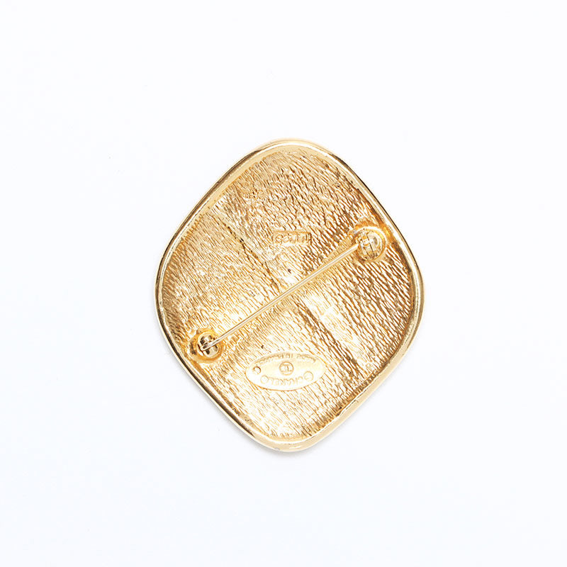 ★CHANEL ブローチ シャネル マトラッセブローチ ゴールドカラー CHANEL シャネル ブローチ ココマーク マトラッセ 1152 ゴールド