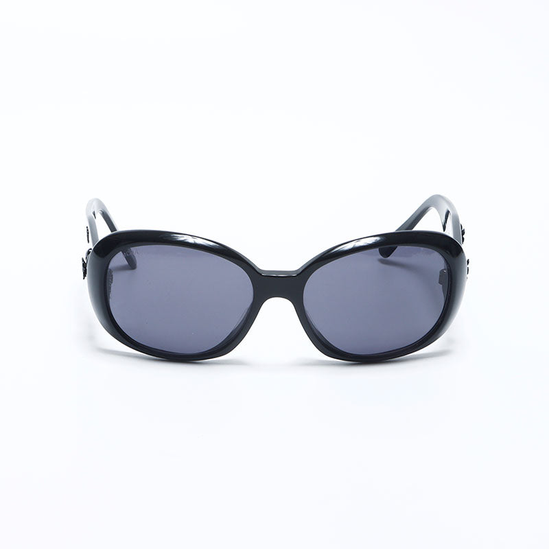 小物 CHANEL sunglasses coco camellia BLK case Chanel Camellia Coco Mark Sunglasses Black WS10882 – NUIR VINTAGE