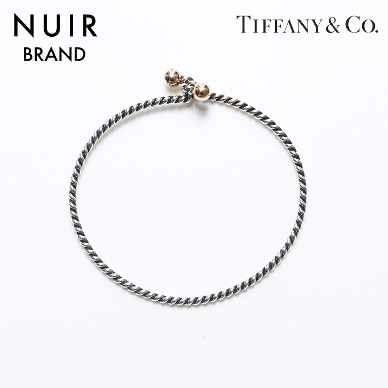 ティファニー TIFFANY&Co. ダブルフック ツイスト ブレスレット