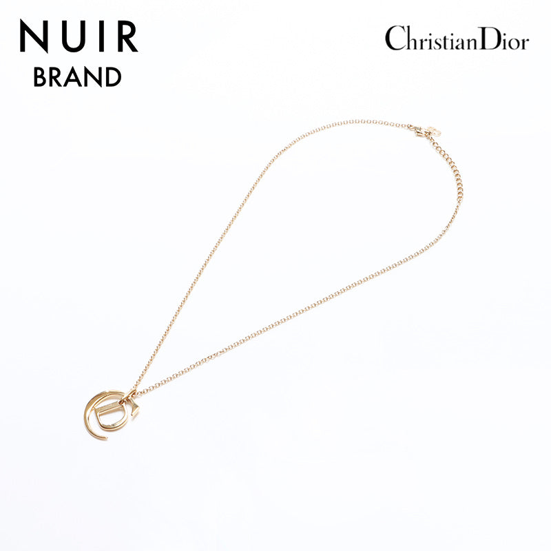 クリスチャンディオール Christian Dior CDロゴ ネックレス ゴールド WS10963 – NUIR VINTAGE