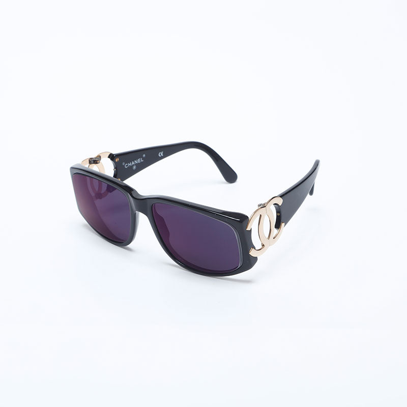 Chanel Coco Mark Sunglasses Black WS11005 – NUIR VINTAGE
