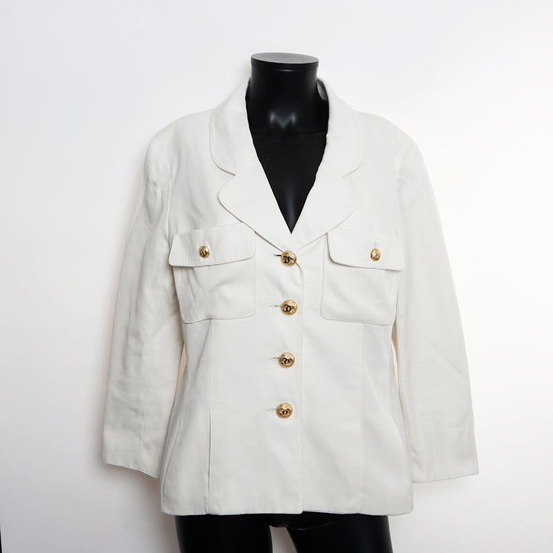 CHANEL 96P vintage ココマーク ボタン ジャケット E2987 楽天市場】【全品20%OFF 9/1 0:00まで】シャネル CHANEL ココ