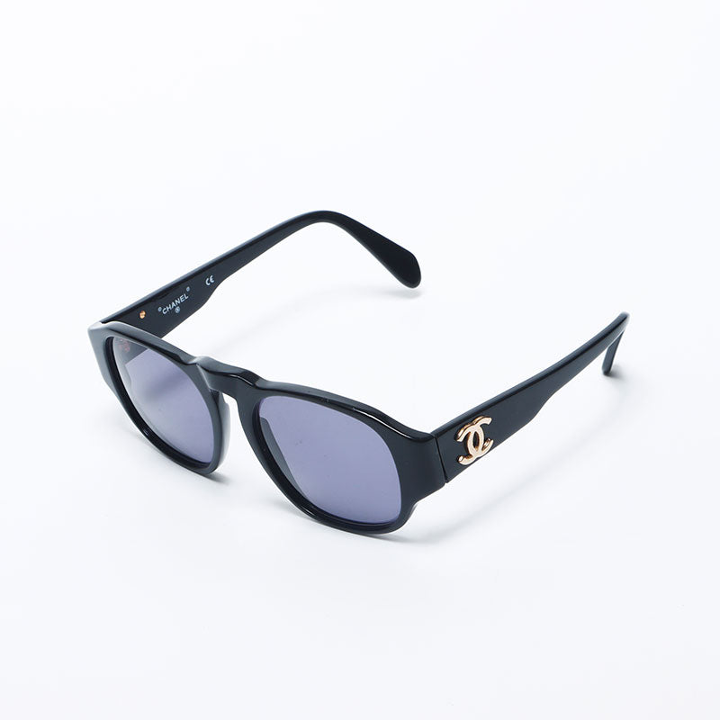 Chanel Coco Mark Sunglasses Black WS11166 – NUIR VINTAGE