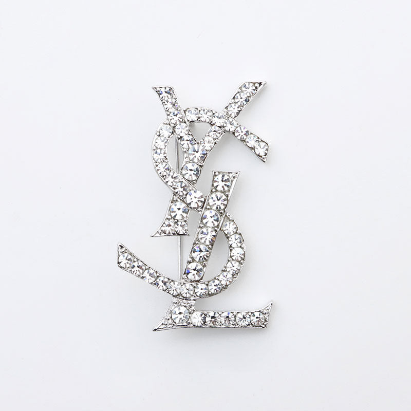 アクセサリーその他 SAINT LAURENT Woman Brooches Silver 470371Y1500 8142 SAINT LAURENT: Jewel woman - Silver | Saint Laurent brooches