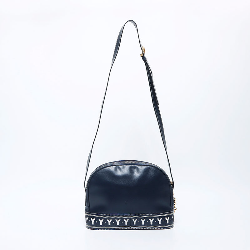 イヴ・サンローラン YVES SAINT LAURENT YSL ロゴ レザー ショルダー