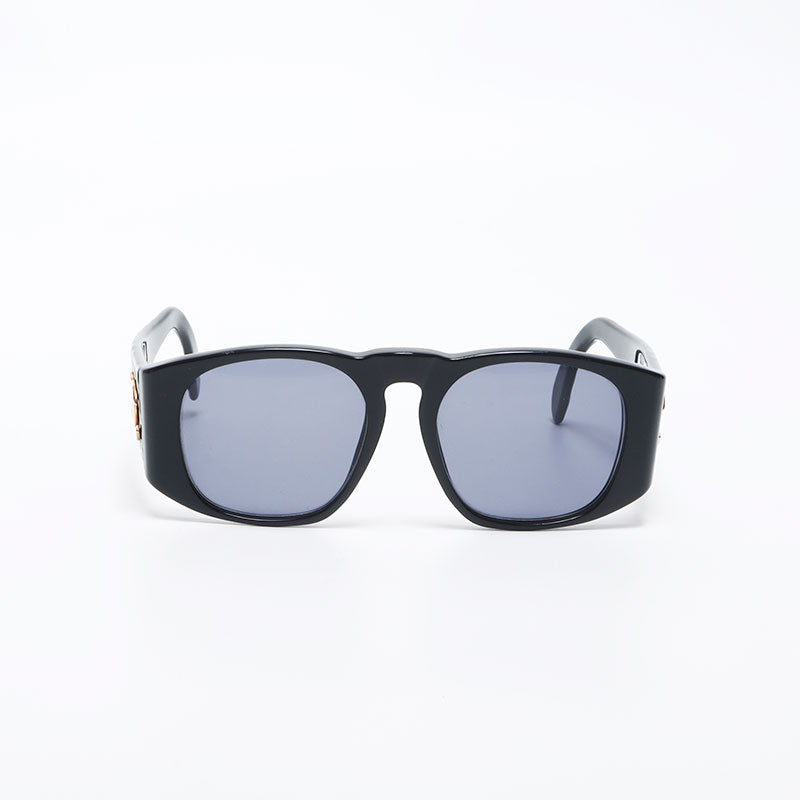 小物 CHANEL Vintage sunglasses BLACK coco Chanel CHANEL Round Round Coco Mark Sunglasses Black WS9629