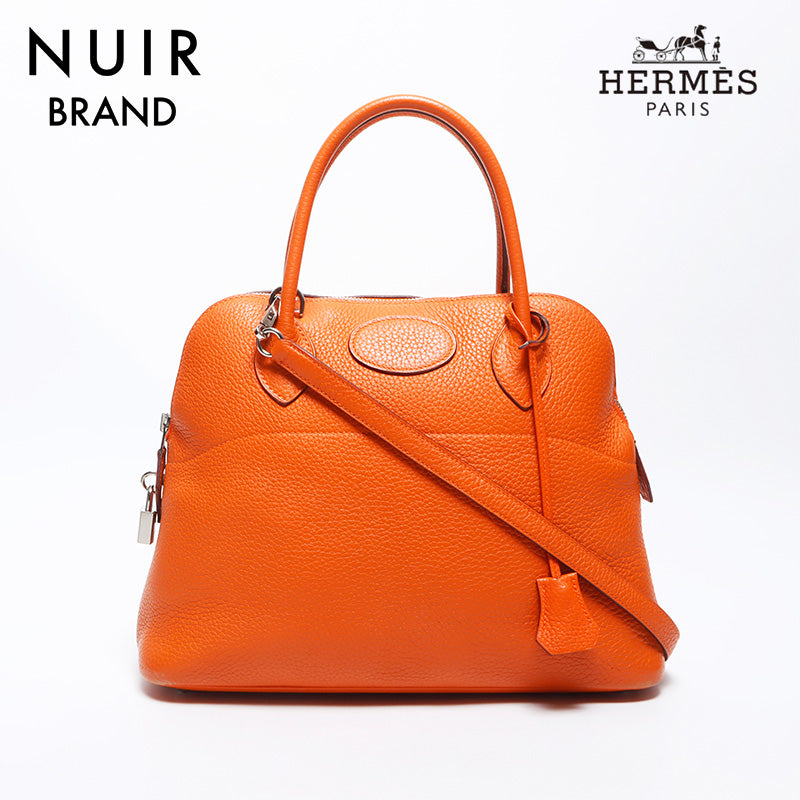 エルメス HERMES ▫︎R刻印 ボリード 31 2014 ハンドバッグ オレンジ