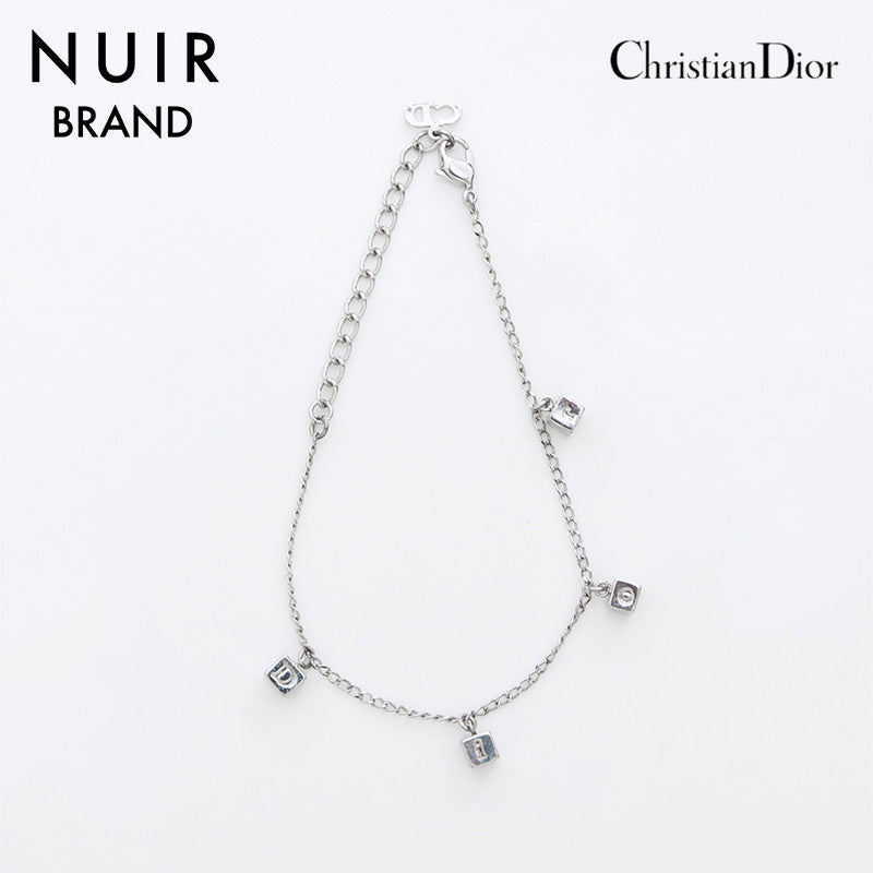 クリスチャンディオール Christian Dior ロゴ キューブ ブレスレット