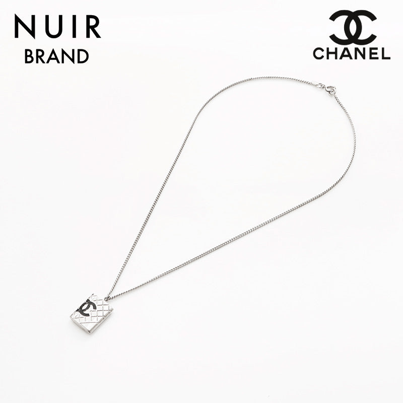 シャネル CHANEL カンボンライン 05C 2005 ネックレス シルバー シャネル CHANEL カンボンライン 05C 2005 ネックレス シルバー