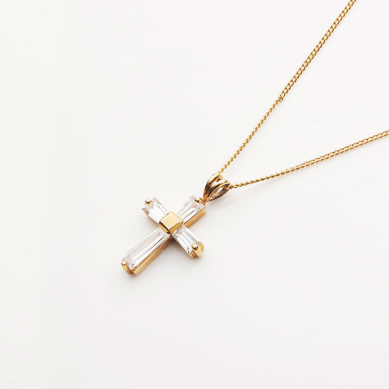 クリスチャン・ディオール　クロスネックレス Christian Dior クリスチャンディオール Dクロス ネックレス