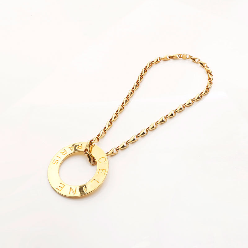 CELINE セリーヌ スターボール チェーン ネックレス ゴールド CELINE セリーヌ スターボール チェーン ネックレス ゴールド