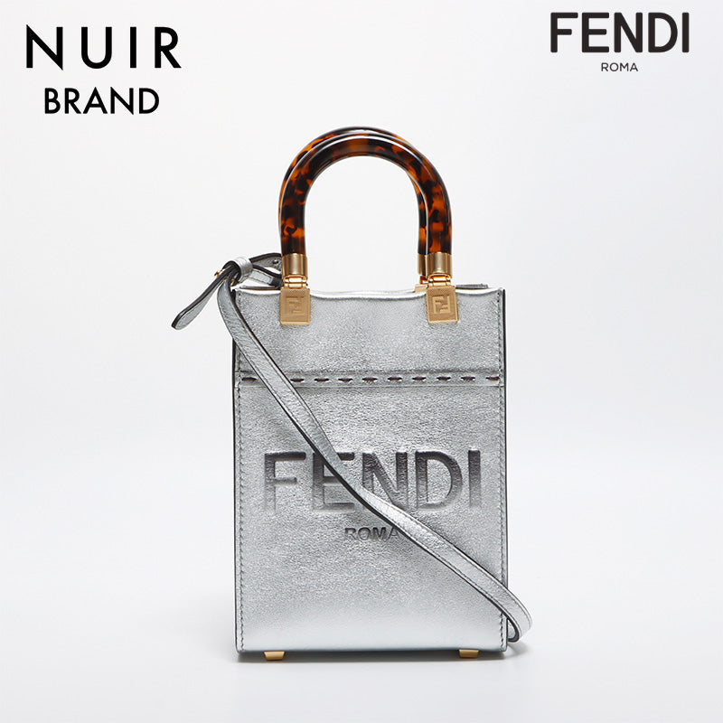 トートバッグ Fendi Small Shopper Fendi Sunshine Shopper Mini Bag | italist