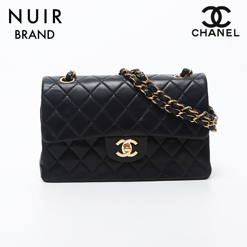 シャネル CHANEL 8番台 ダブルフラップ マトラッセ チェーン