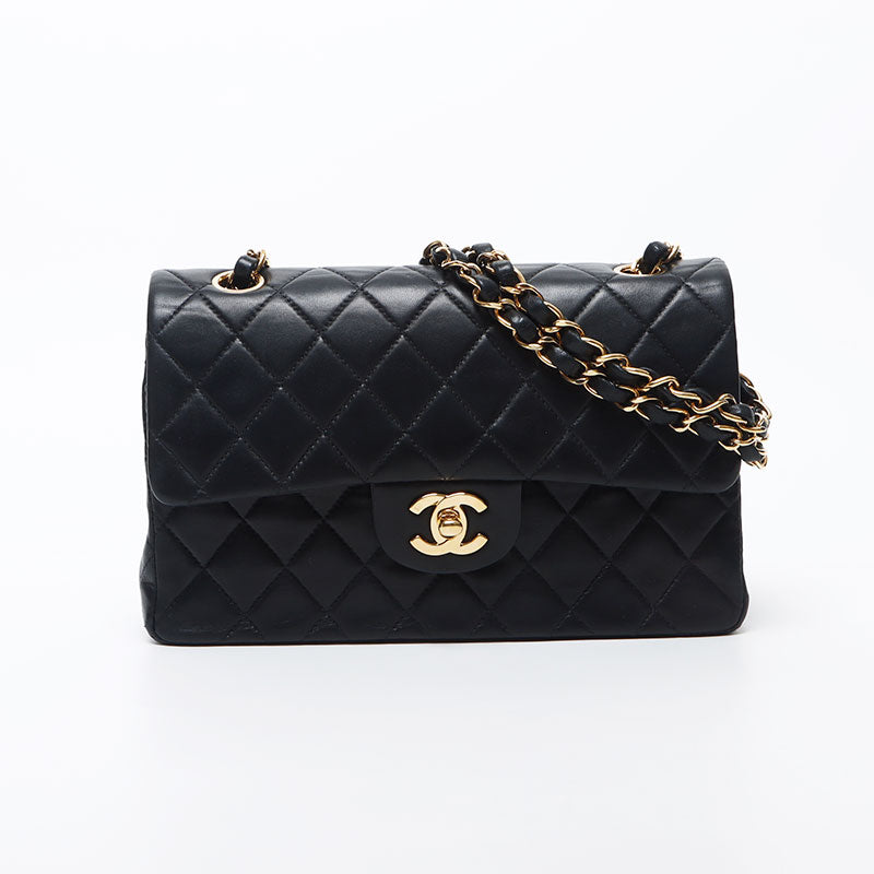 シャネル CHANEL 8番台 ダブルフラップ マトラッセ チェーン
