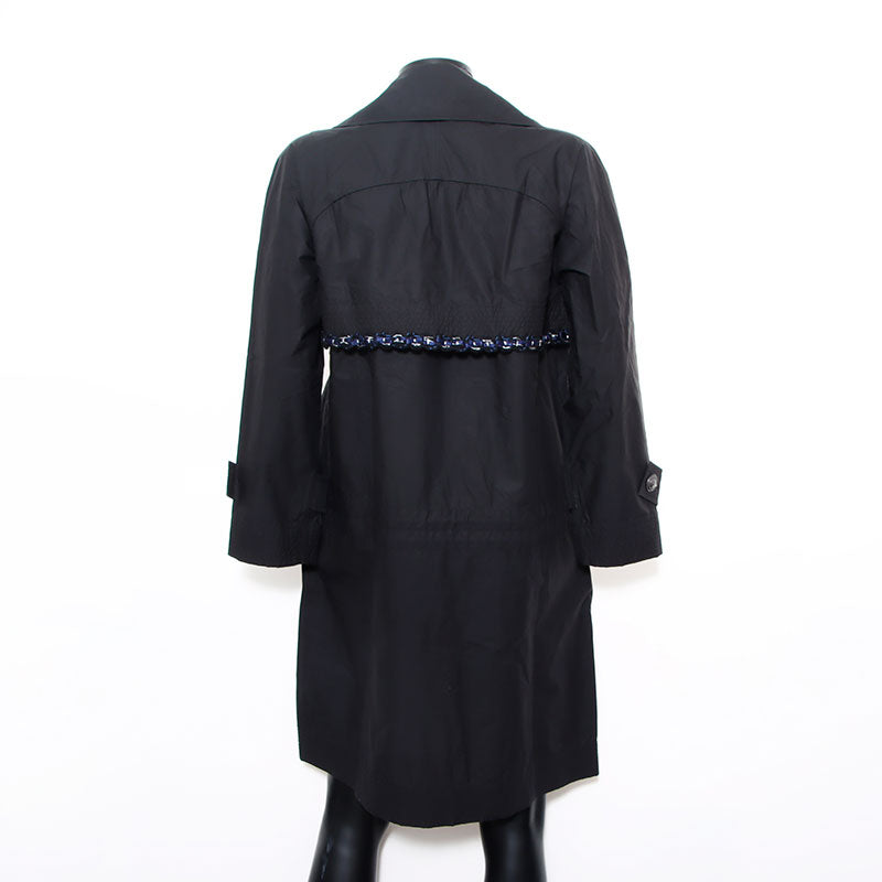 シャネル CHANEL Size:40 トレンチ ココボタン コート ブラック