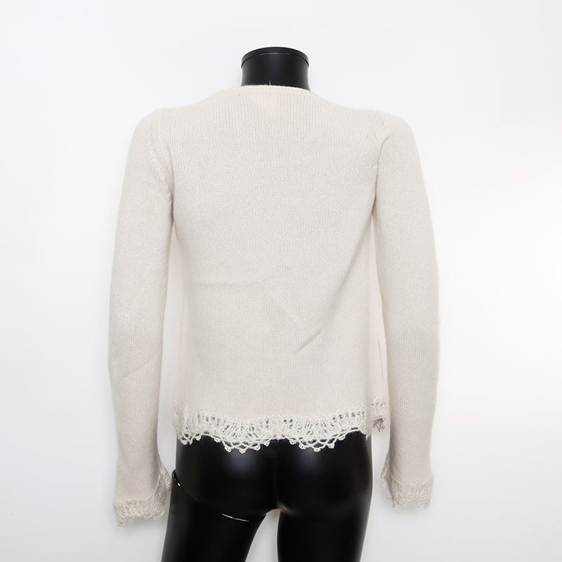 CHANEL ホワイトモヘヤニット　38 CHANEL ホワイトモヘヤニット 38 CHANEL ,200 2023 23C White