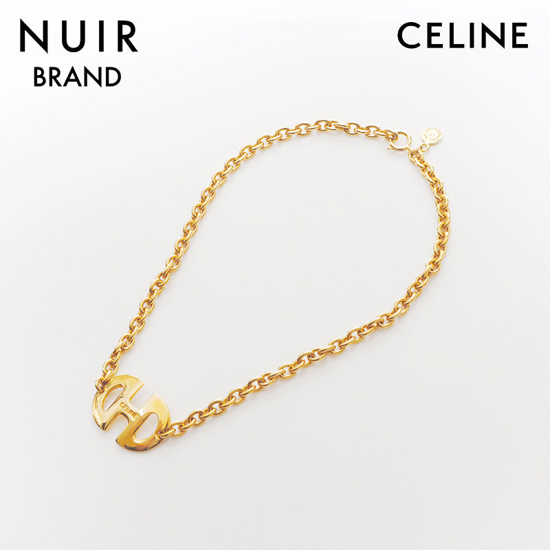 セリーヌ、ネックレス、ゴールド、 中古 セリーヌ ネックレス レディース ブランド CELINE ゴールド