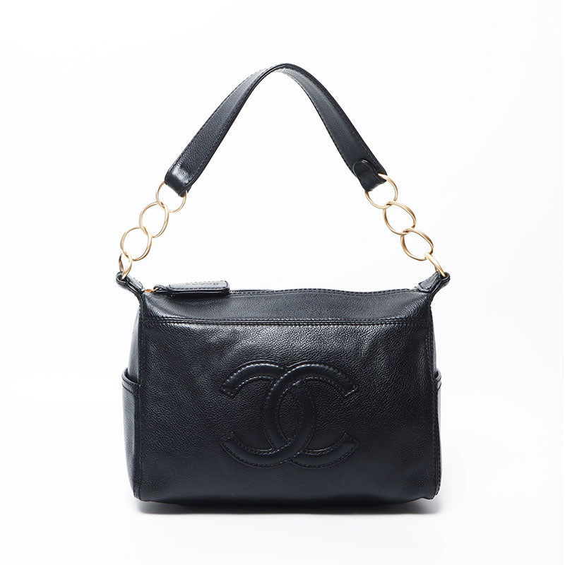 Raro sash(サッシュ)オールブラック CHANEL So Black Jumbo 13S Classic Double Flap Black Hardware