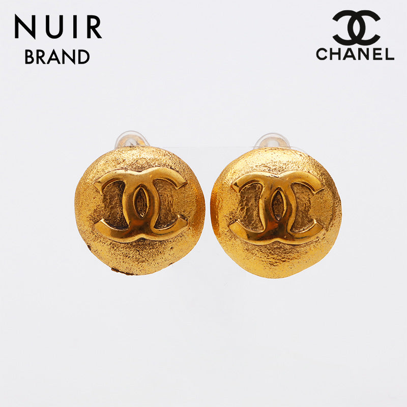 シャネル CHANEL ココマーク ラウンド 2cc9 1994年 イヤリング  