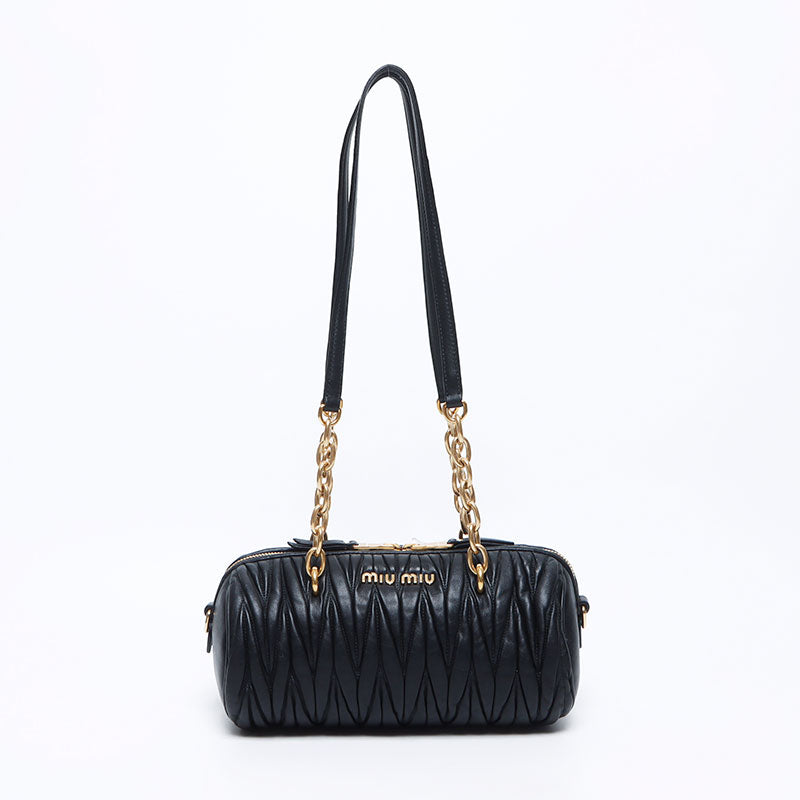 ミュウ ミュウ Miu Miu マテラッセ チェーン ショルダーバッグ