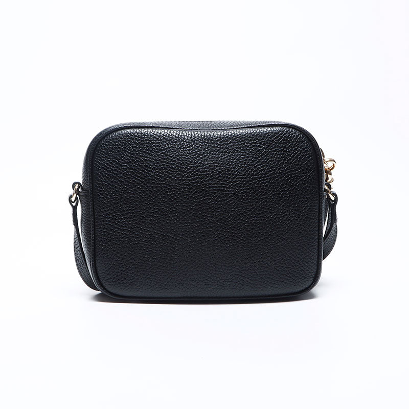 グッチ GUCCI ソーホー レザー スモール ショルダーバッグ ブラック