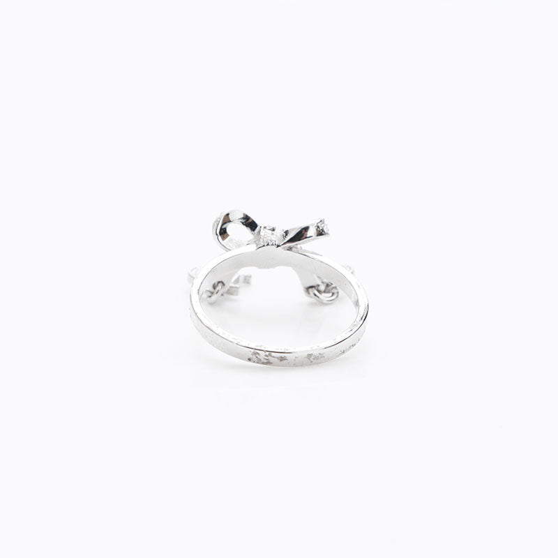クリスチャンディオール Christian Dior 14号 リボン CDロゴ ライン