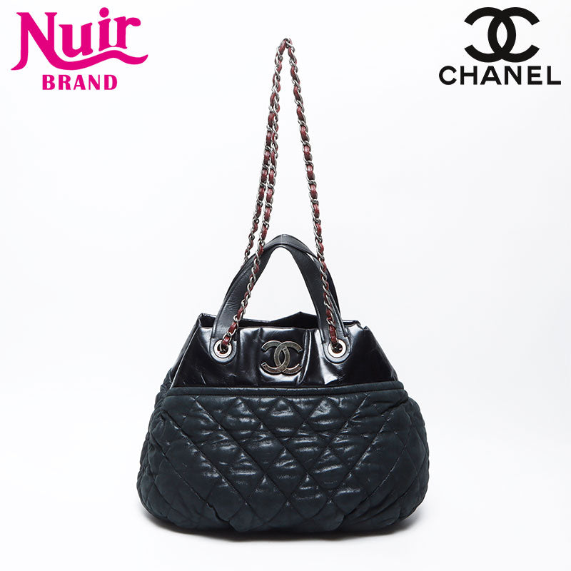 Chanel CHANEL In the Mix Coco Mark 2way No. 17 2013 Tote Bag Black